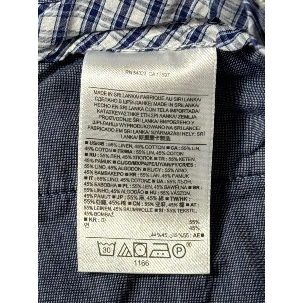 Banana Republic Pants Mens 33x32 Gray Linen Kentfield Pant Blend Casual Beach